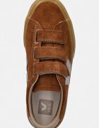 Veja RECIFE LOGO маратонки дамски от велур кафяви RC0321814A