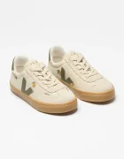Veja X KONGES SLOJD маратонки за деца от кожа бежови BV0222350