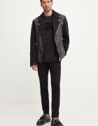 Versace Jeans Couture Рокерско яке в черно преходен модел 77GAS4M4 DW012SW0