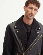 Versace Jeans Couture Рокерско яке в черно преходен модел 77GAS4M4 DW012SW0
