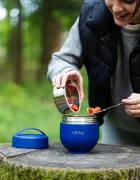 Vialli Design Термос с контейнер и лъжица Fuori 680 ml