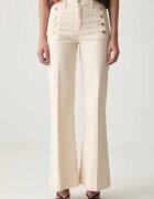 VICOLO дънки wide leg дамски бежови DAB5169
