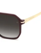 Victoria Beckham слънчеви очила дамски бордо VB 1002/S