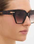 Victoria Beckham слънчеви очила дамски кафяви VB 7002/S