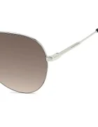 Victoria Beckham слънчеви очила дамски сребърни VB 1000/S