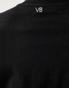 Victoria Beckham тениска дамска от памук Tilly черна 1226JTS007471A
