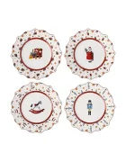 Villeroy & Boch комплект чинии за Коледа от порцелан 4-pack 24 cm