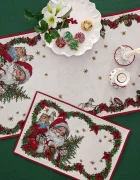 Villeroy & Boch тишлайфер за Коледа от памук 49 x 143 cm