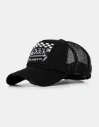Von Dutch шапка с козирка мъжка черна VD/0/CAS1