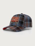 Von Dutch шапка с козирка от памучна материя синя VD/1/CB/CAR/09