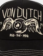 Von Dutch Шапка с козирка в черно VD/0/CAS1/CREW