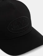 Von Dutch Шапка с козирка в черно VD/0/CAS1/LOFB04