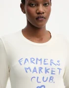 Weekend Max Mara Блуза с дълги ръкави ALIAS в бежово 2525946042600