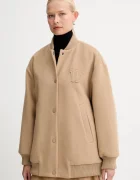 Weekend Max Mara Бомбър яке с вълна ADORNI