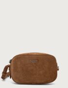 Weekend Max Mara чанта crossbody дамска от кожа WKASTRUZZO кафява 2625516195600