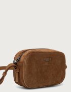 Weekend Max Mara чанта crossbody дамска от кожа WKASTRUZZO кафява 2625516195600