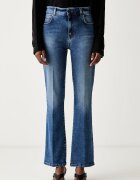 Weekend Max Mara дънки bootcut дамски WKDRAPALLO сини 2625186051600