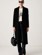 Weekend Max Mara дънки straight дамски WKDLINCE черни 2625186012600