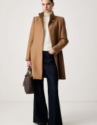 Weekend Max Mara дънки wide leg дамски WKDSPORT тъмносини 2625186022600