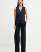 Weekend Max Mara Елек POGGIO в тъмносиньо с едно копче 2615911021600