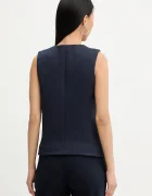 Weekend Max Mara Елек POGGIO в тъмносиньо с едно копче 2615911021600