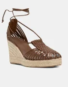 Weekend Max Mara Кожени еспадрили QUIRINO