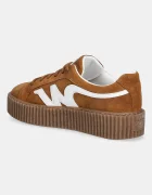 Weekend Max Mara Кожени маратонки Wkaagile в кафяво 2615761014600