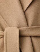 Weekend Max Mara палто дамско от вълна WKDOPEROSO бежово 2625016011600