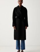 Weekend Max Mara палто дамско от вълна WKDRESINA черно 2625016021600