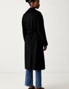 Weekend Max Mara палто дамско от вълна WKDRESINA черно 2625016021600
