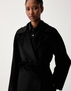 Weekend Max Mara палто дамско от вълна WKDRESINA черно 2625016021600