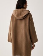 Weekend Max Mara палто дамско с вълна WKDTROPICO кафяво 2625016052600