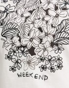 Weekend Max Mara Памучна тениска BORA дамска в бяло 2615971042600