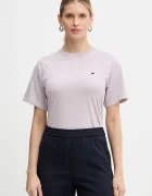 Weekend Max Mara Памучна тениска VENACO дамска в лилаво 2615971031600