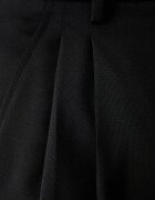 Weekend Max Mara панталон дамски от вълна WKDOVVIO черен с висока талия 2625136051600