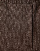 Weekend Max Mara панталон дамски с добавена вълна WKDEDITTA кафяв с висока талия 2625786012600