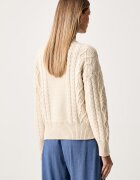 Weekend Max Mara пуловер дамски от вълна WKDALBEN бежов 2625366132600