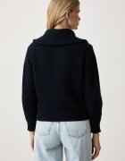 Weekend Max Mara пуловер дамски от вълна WKDLASER тъмносин 2625366182600