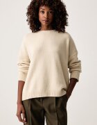 Weekend Max Mara пуловер дамски от вълна WKDSIBARI бежов 2625366212600