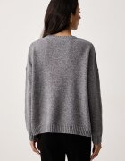Weekend Max Mara пуловер дамски от вълна WKDSIBARI сив 2625366212600