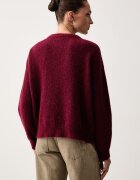 Weekend Max Mara пуловер дамски с добавена вълна WKDTUONO бордо 2625366152600