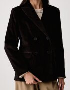 Weekend Max Mara сако с двуредно закопчаване дамско от джинс WKDKATANGA кафяво 2625046012600