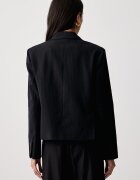 Weekend Max Mara сако с двуредно закопчаване дамско с вълна WKDCANAPA тъмносиньо 2625046062600