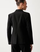 Weekend Max Mara сако с едноредно закопчаване дамско от вълна WKDLAMINE черно 2625046081600