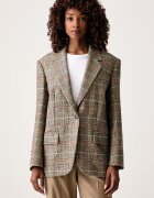 Weekend Max Mara сако с едноредно закопчаване дамско с вълна WKDFEBO бежово 2625046082600