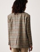 Weekend Max Mara сако с едноредно закопчаване дамско с вълна WKDFEBO бежово 2625046082600