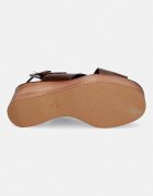 Weekend Max Mara Сандали кожени Wkaangio кафяви 2615521115600