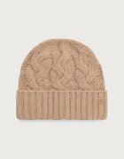 Weekend Max Mara шапка beanie дамска от кашмир WKAZAMPA кафява 2625576015600