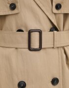 Weekend Max Mara шлифер дамски от памук GIUNCHI бежов 2615021011600