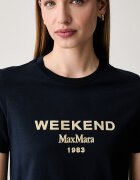 Weekend Max Mara тениска дамска от памук WKDEDISON тъмносиня 2625976041600